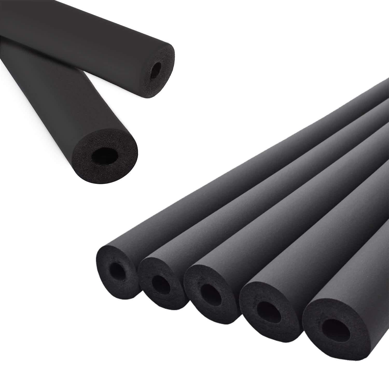 Pipe Insulation Foam Tube   6Ft 1 1/8'' Foam Tubing For Ac Unit, Guitar Stands, Exercise Machine Handle And Roof Rack