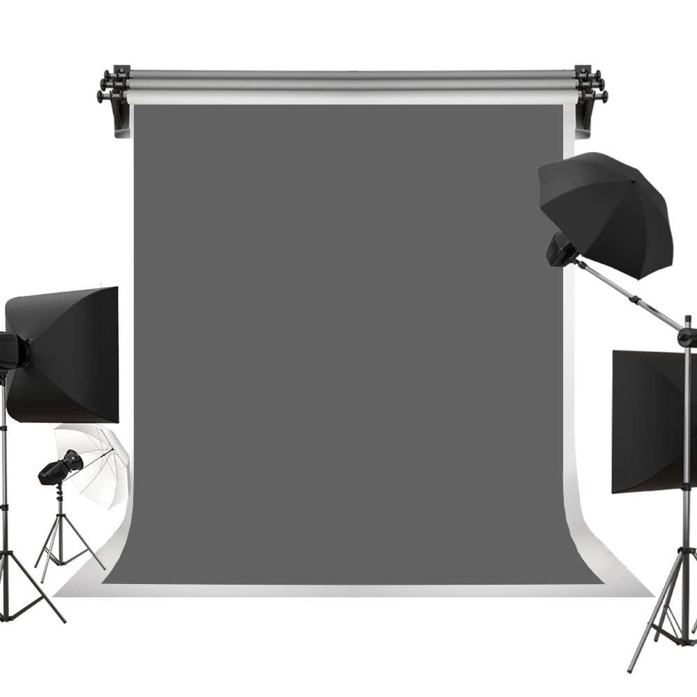 Kate 8Ft  10Ft Solid Gray Backdrop Portrait Background For Photography Studio
