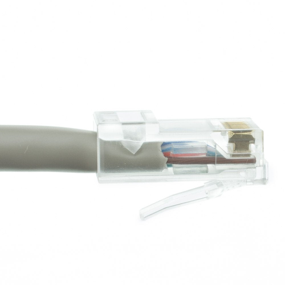 Cablewholesale Cat5E Plenum Ethernet Cable, 24Awg Network Cable With R ...