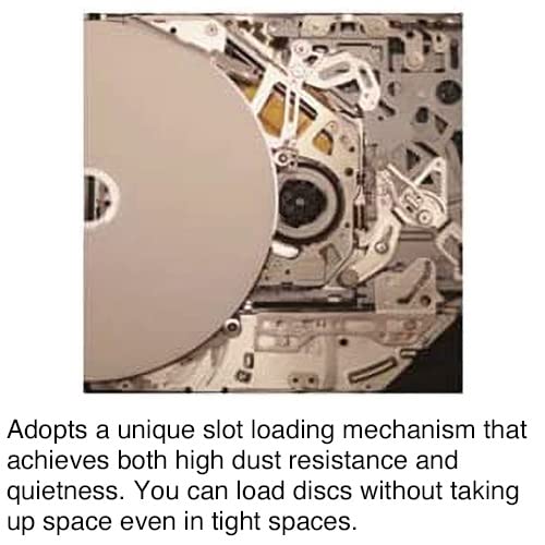 Pioneer External Blu Ray Drive Bdr Xs07S Silver Color To Match Your Computer.6X Slot Loading Portable Usb 3.2 Gen1(3.0) Bd/Dvd/C