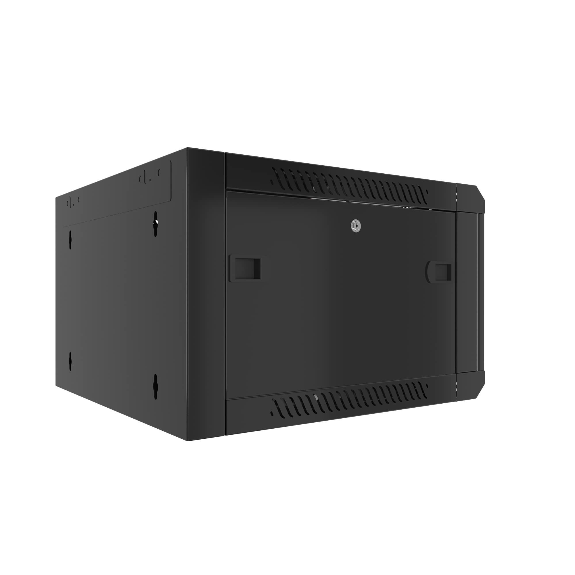 6U   Server Rack   Wall Mount Rack   Locking Cabinet For Network   Electronics   Security   Audio   Video   Av Equipment   Data Rack   24 Inch Depth Server Cabinet