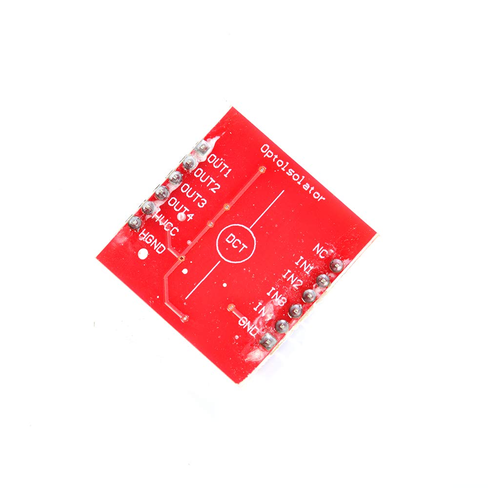 Comimark 2Pcs Tlp281 4 Channel Opto Isolator Ic Module For Expansion Board C4K2