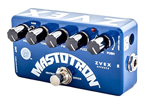 Zvex Effects Mastotron Vextron Series Silicon Fuzz Guitar Pedal,Blue,2.38 X 1.82 X 4.70