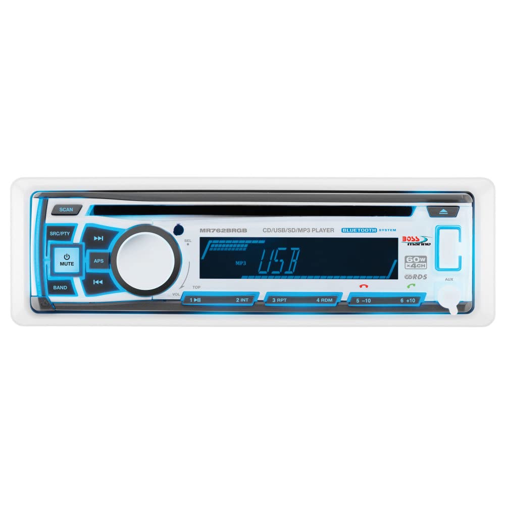 Boss Audio Systems Mr762Brgb Boss Mp3/Cd/Cdr/Cdrw/Am/Fm