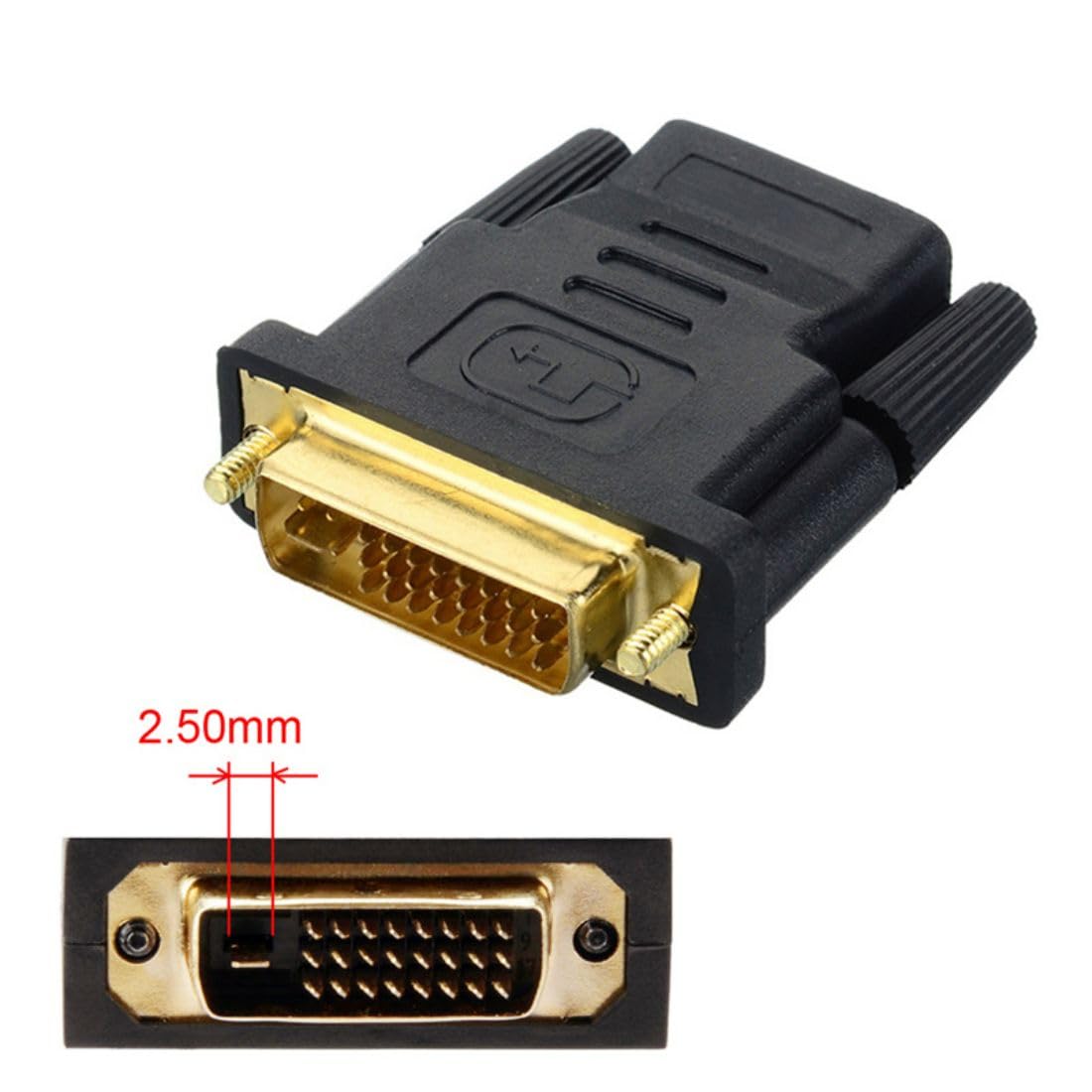 Chenyang Dvi To Hdmi Converter Hdmi 1.3 To Dvi (24+1) Connector Adapter For Computer Hdtv Graphics Card