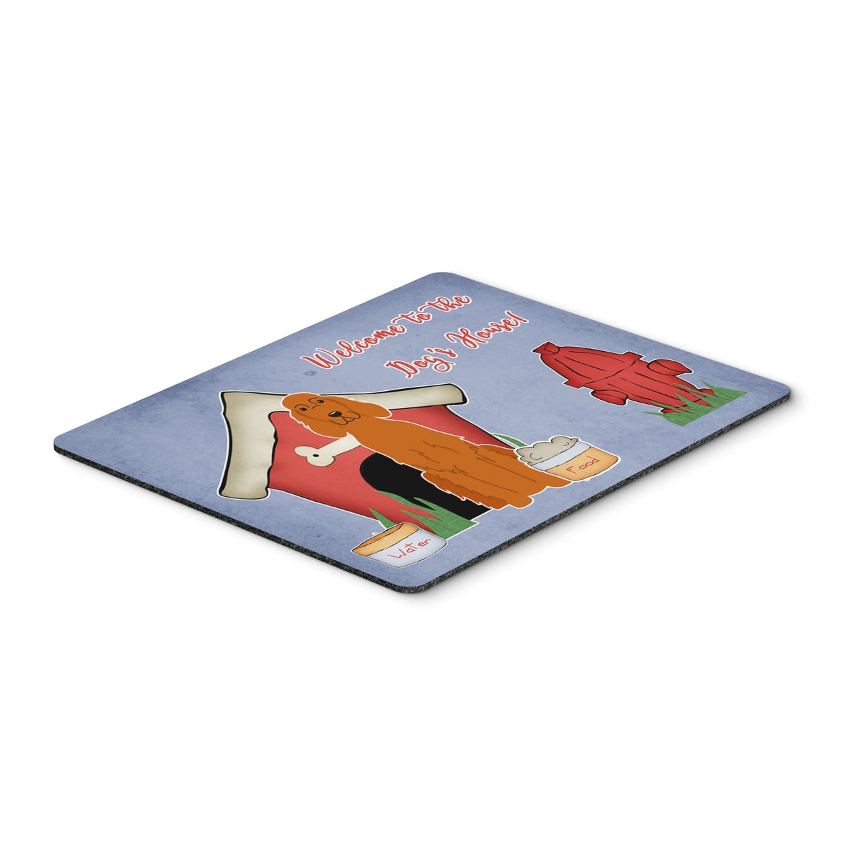 Carolines Treasures BB2818MP Dog House Collection Irish Setter Mouse Pad, Hot Pad or Trivet for Home Office Gaming Working Comp