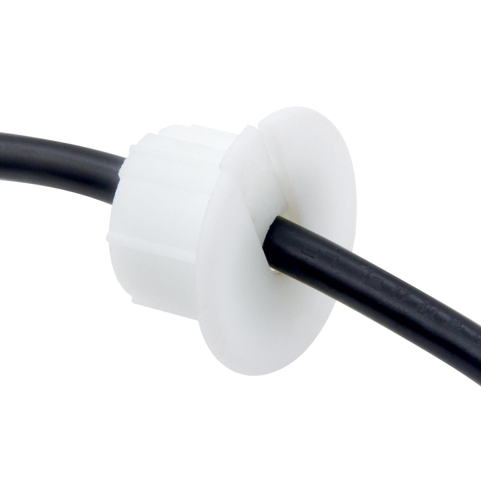 1 Inch Premium Wall Bushing For Starlink Dishy Ethernet Cable, Durable Feed Through Grommet For 1 Inch Wall Holes & Furniture Li