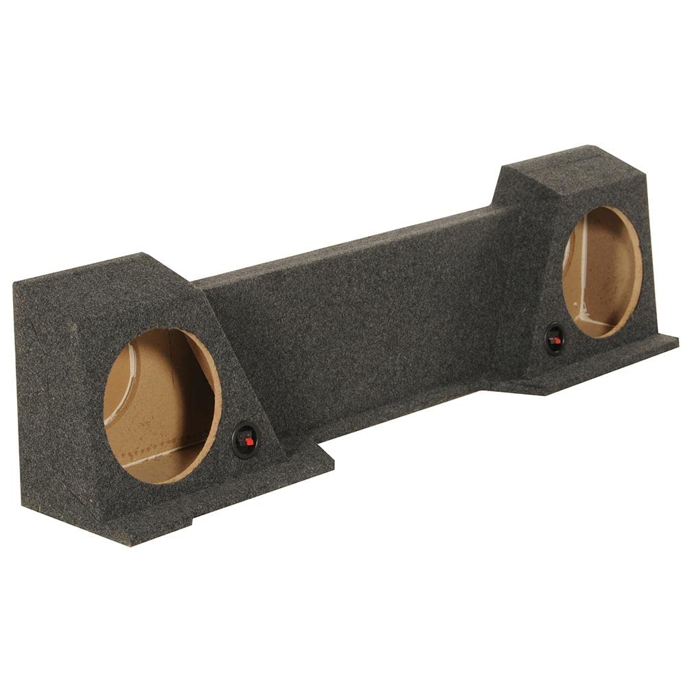 Q Power Dual 10'' Sub Box For 2007 2013 Chevy Silverado Or Gmc Sierra Full Size Extended Cab High Transmission Trucks