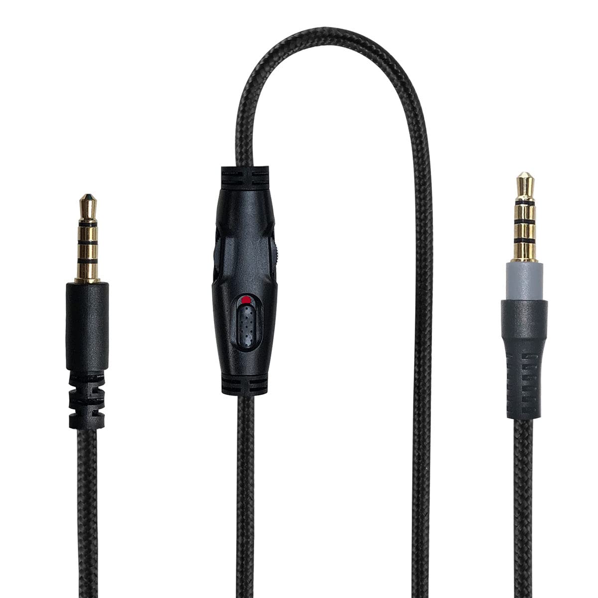 Qjyth Replacement Cable Cord Compatible With Kingston Hyperx Cloud Alpha And Cloud Mix Gaming Headset, Headset Audio 3.5Mm Cable