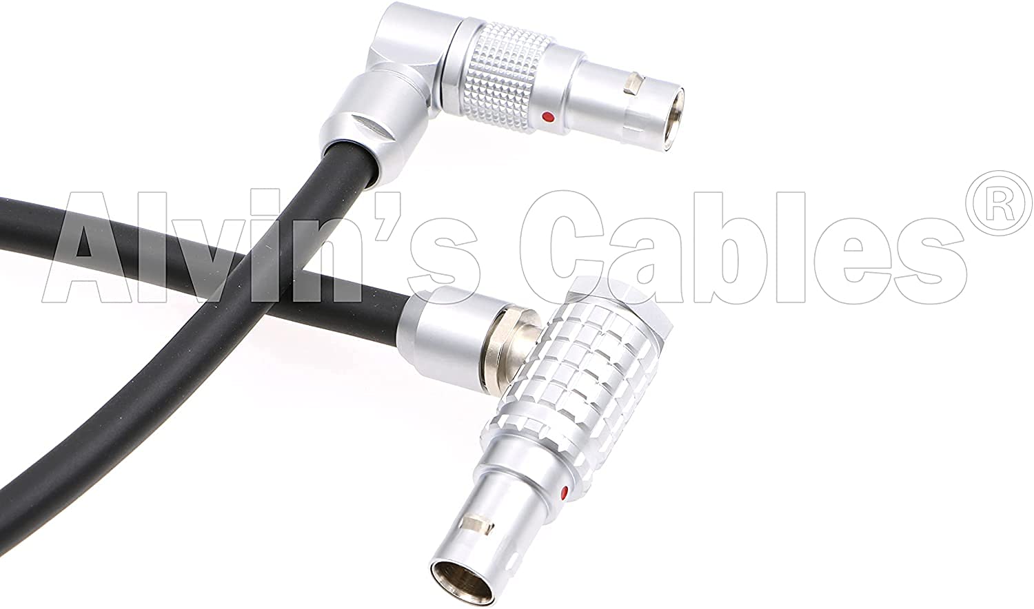 Teradek Bolt Wireless Power Cable For Smallhd 702 Bright Rotatable 2 Pin Right Angle To 2Pin Male Cord For Arri Alexa Camera Alv