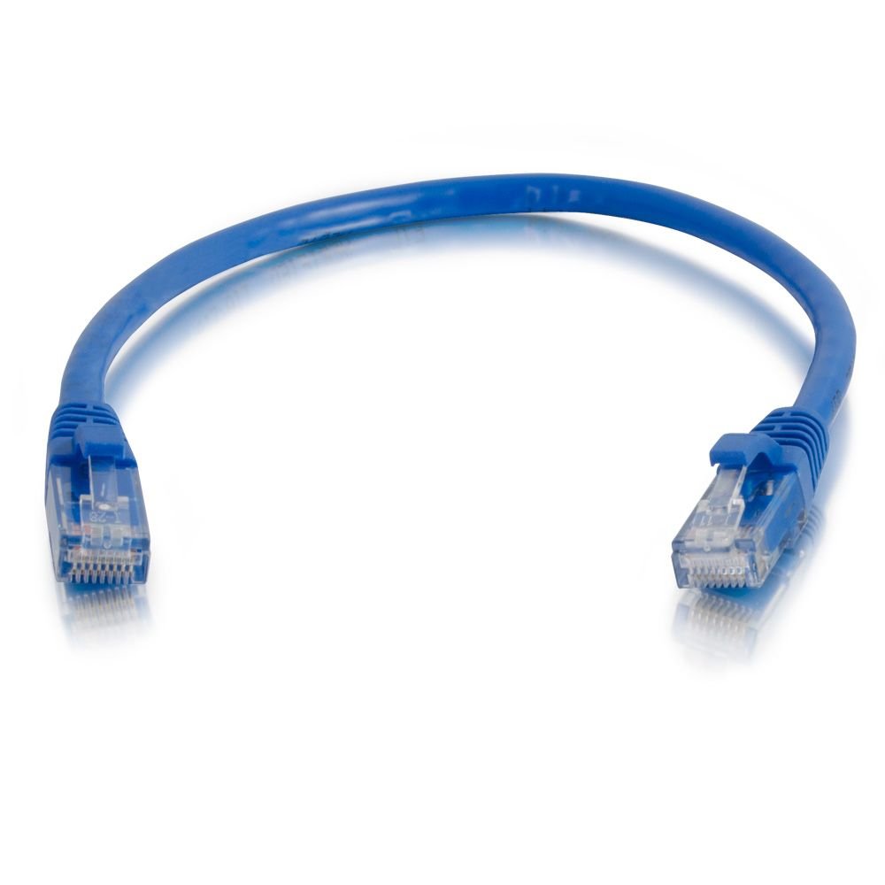 C2G/Cables To Go 15178 Cat5E Snagless Unshielded (Utp) Network Patch Cable, Blue (3 Feet)