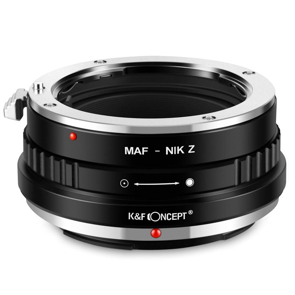 K&F Concept Lens Mount Adapter For Minolta Ma Af Mount Lens To Nikon Z6 Z7 Camera