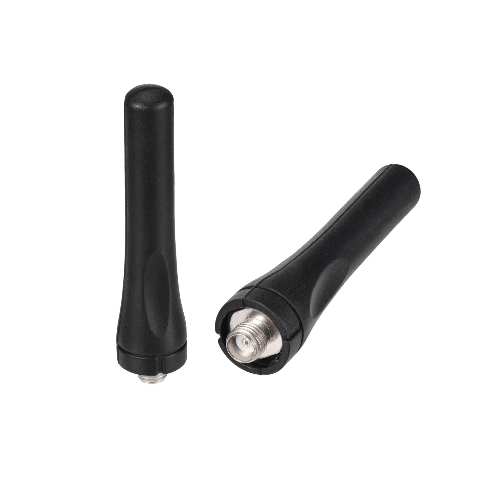 Bingfu Ham Radio 435 Mhz Uhf Antenna 2 Pack Two Way Radio Walkie Talkie Short Soft Whip Rubber Antenna 2.28Inch For Kenwood Woux
