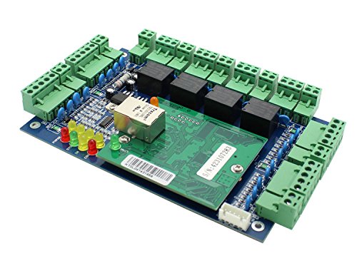 Professional 4 Doors Tcp/Ip Network Wiegand 26/34 Bit Access Control Board Panel Access Controller