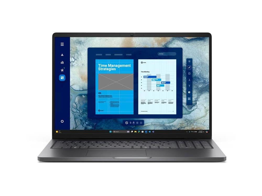 Dell Pro 16 PC16250 16 Notebook - Full HD Plus - Intel Core 5 120U - vPro Technology - 16 GB - 512 GB SSD - English (US) Keyboar