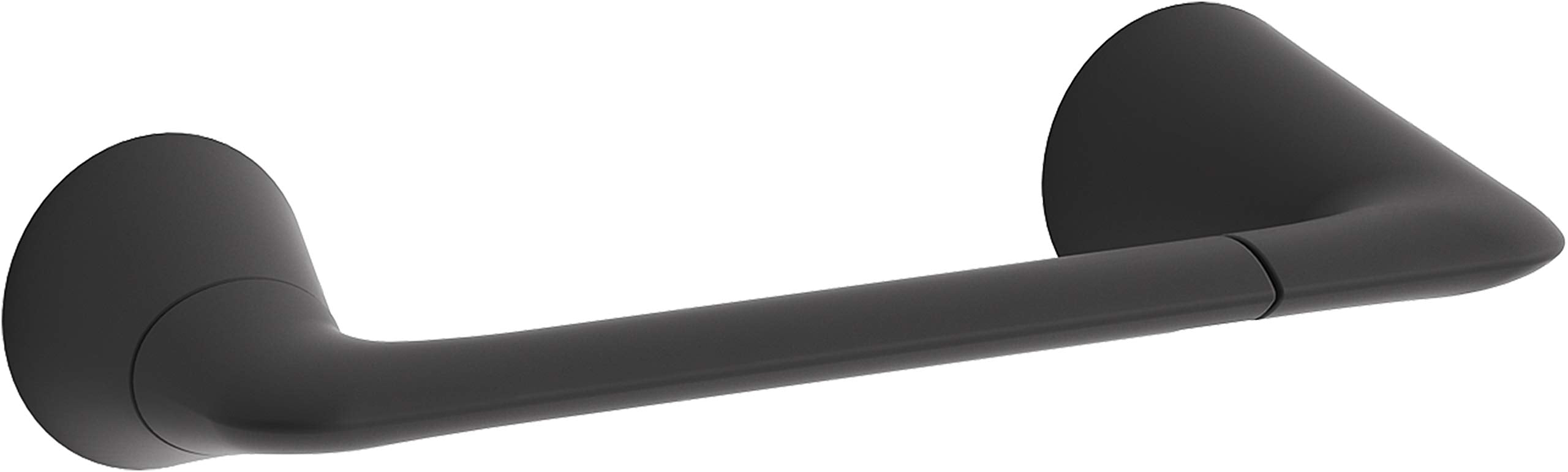 Toilet Paper Holder By Kohler, Bathroom Toilet Paper Holder, Modern Collection, Matte Black, K 24759 Bl