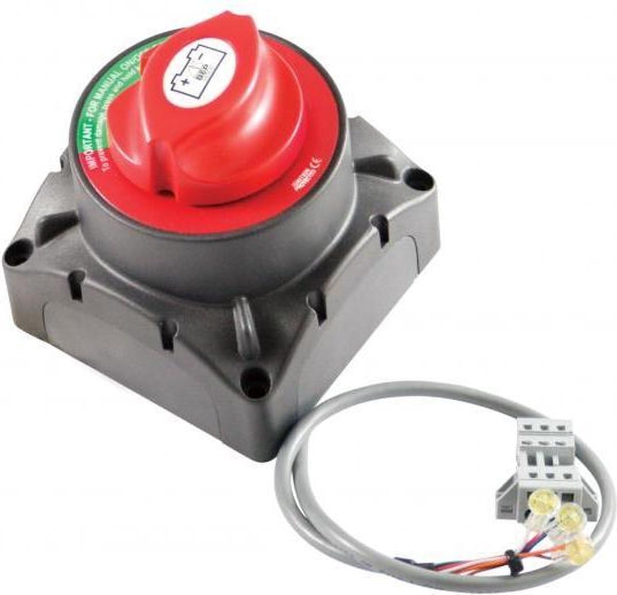 Bep Remote Operated 500 Amp Battery Switch With Optical Sensor, 12/24V