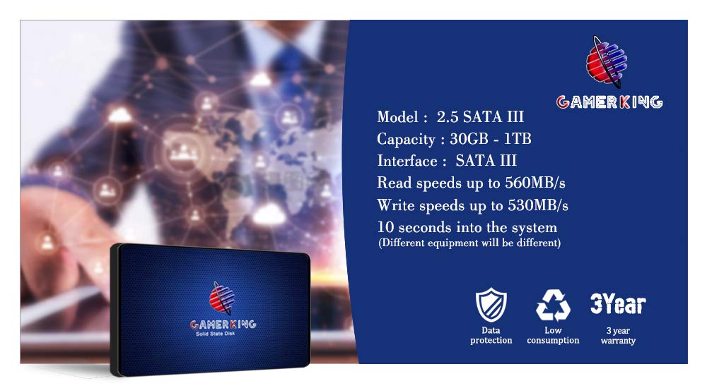 Gamerking Ssd 240Gb Sataiii 2.5 Inch 6Gb/S 7Mm Internal Solid State Drive For Pc Laptop Desktop Hard Drive Ssd (240Gb, 2.5 Sata ?)