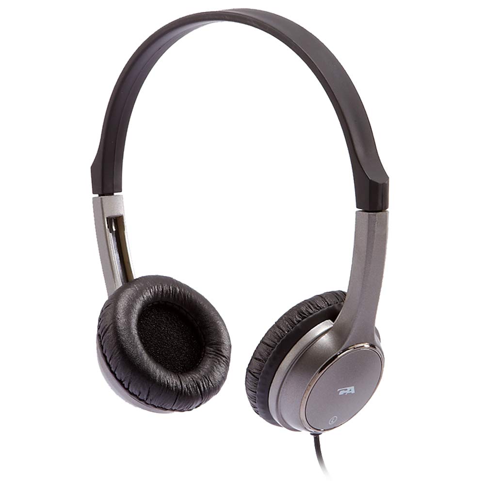 Cyber Acoustics Lightweight 3.5mm Stereo Headphones for Kids (ACM-7000) - Great for use with Tablets, Chromebooks, Laptops, PCs,