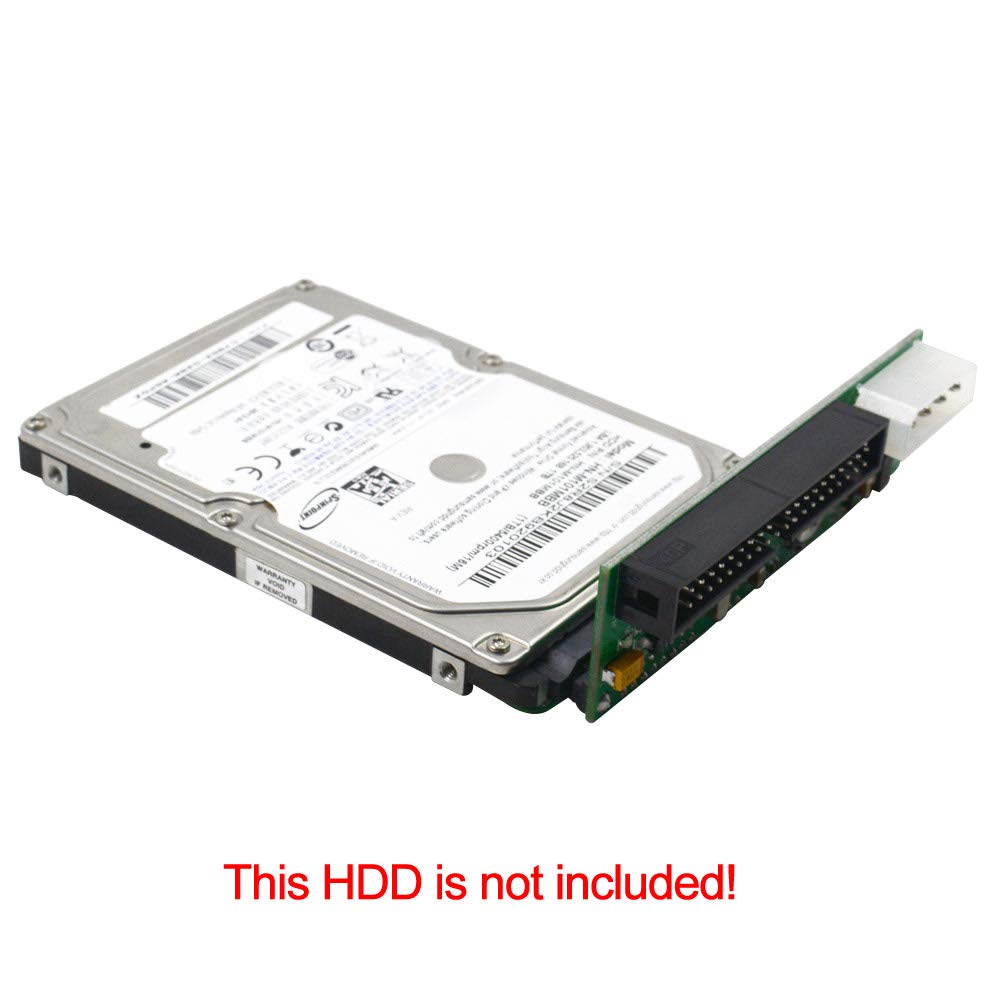 Godshark 2.5 Inch Sata To 3.5 Inch Ide Adapter, 2.5 Or 3.5 Inch Hdd Or Ssd Sata Hard Drive To 40 Pin 3.5 Inch Pata Desktop Conve