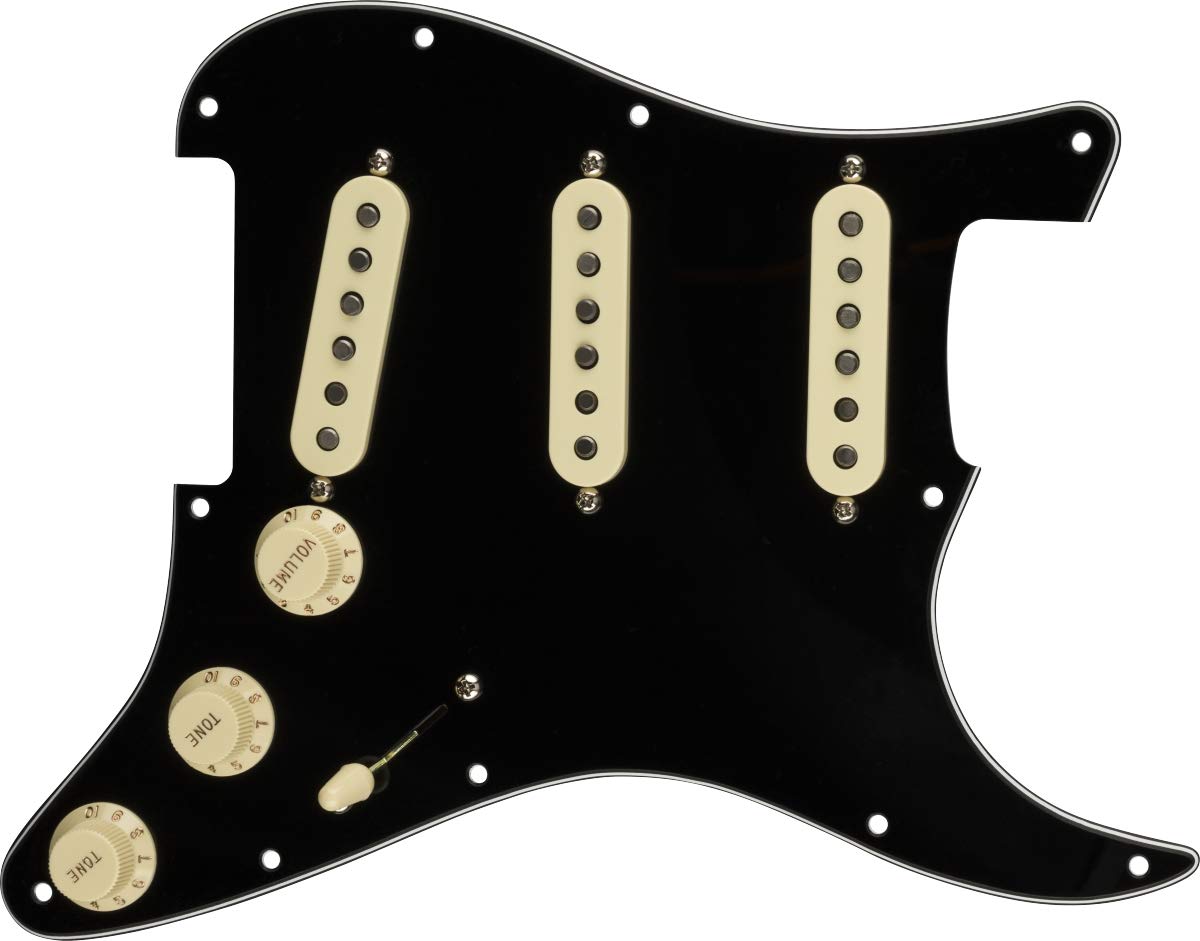 Fender Original 57/62 Prewired Stratocaster Pickguard - 3-Ply Black