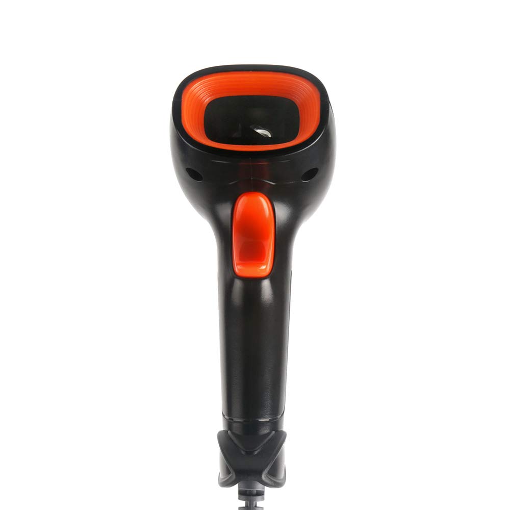 Handheld Usb Barcode Scanner Wired Automatic 1D Bar Code Reader For Supermarket, Convenience Store, Warehouse