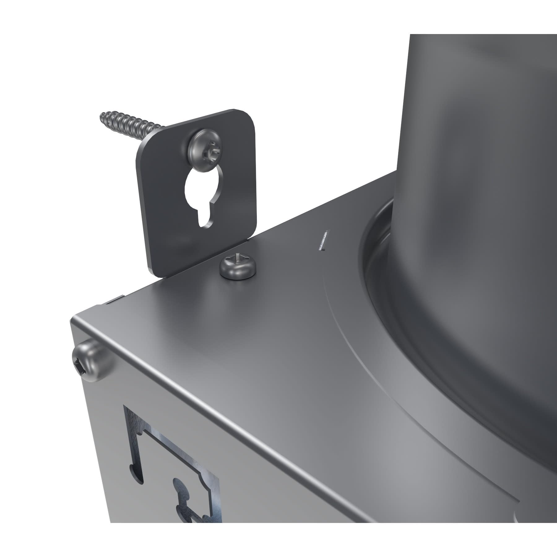 Broan B210E75Rs Ai 206 Cfm Wall Or Ceiling Mounted Energy Recovery Ventilator With Side Ports And Superior Erv Core Performance