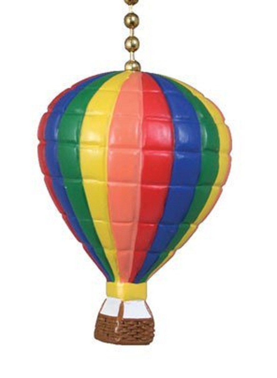 Hot Air Balloon Ceiling Fan Light Pull