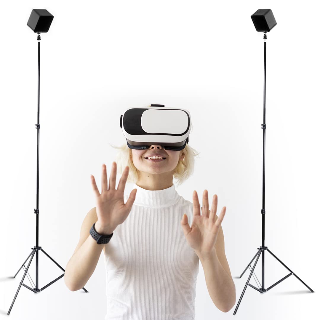 Skywin VR Tripod Stand Compatible with SteamVR Base Station 2.0 - Sensor Stand and Base Station for Sensors and Oculus Rift Cons