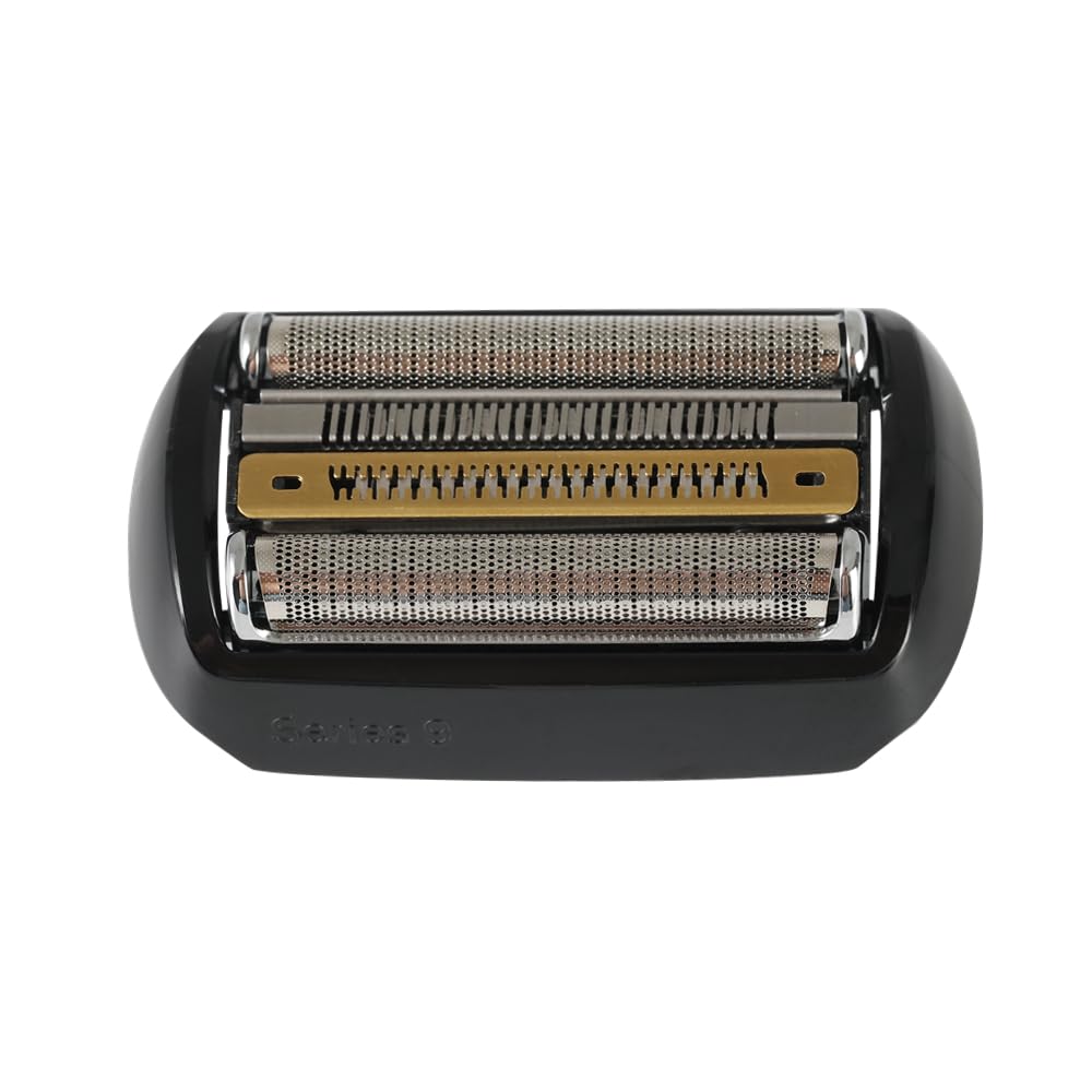 92B Replacement Shaver Head Compatible With Braun 9 Series Foil Shaver 9477Cc,9330S,9465Cc,9460Cc,9419S,9390Cc,9385Cc,Black