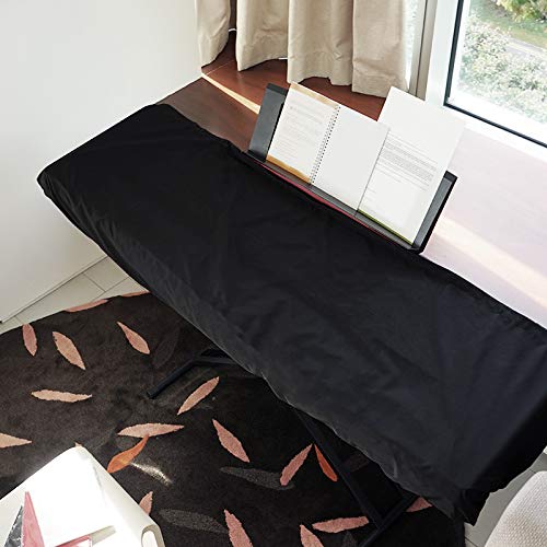 Clairevoire 2023 Keyboard & Digital Piano Cover | Anti Water/Dust | Adjustable Book Stand Opening | Fits All (57.8 Inch [147 Cm]