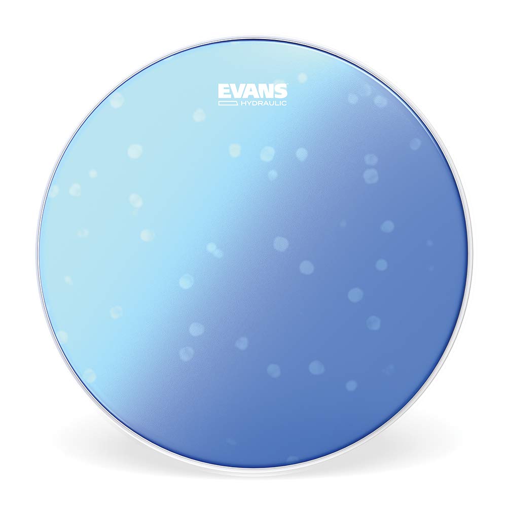 Evans Hydraulic Drum Heads   B14Hb   Drum Head With Layer Of Oil   Supresses Unwanted Overtones   Ideal For Rock, Metal, & Funk