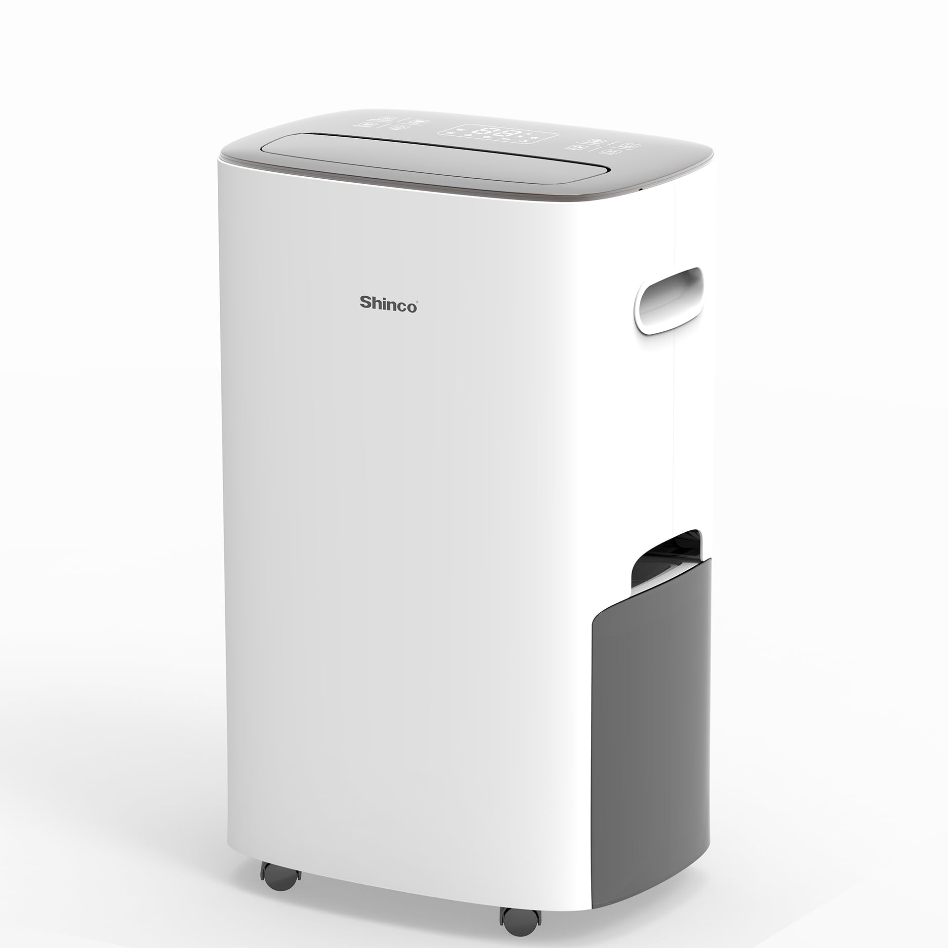 Shinco 86 Pints Dehumidifier For Home And Basements, 5000 Sq.Ft Dehumidifier With Drain Hose, Auto Or Manual Drainage, Auto Defr