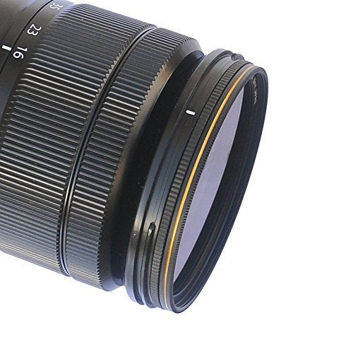 Fotasy 52Mm Ultra Slim Circular Pl Lens Filter, Nano Coatings Mrc Multi Resistant Coating Oil Water Scratch, 16 Layers Multi-Coa