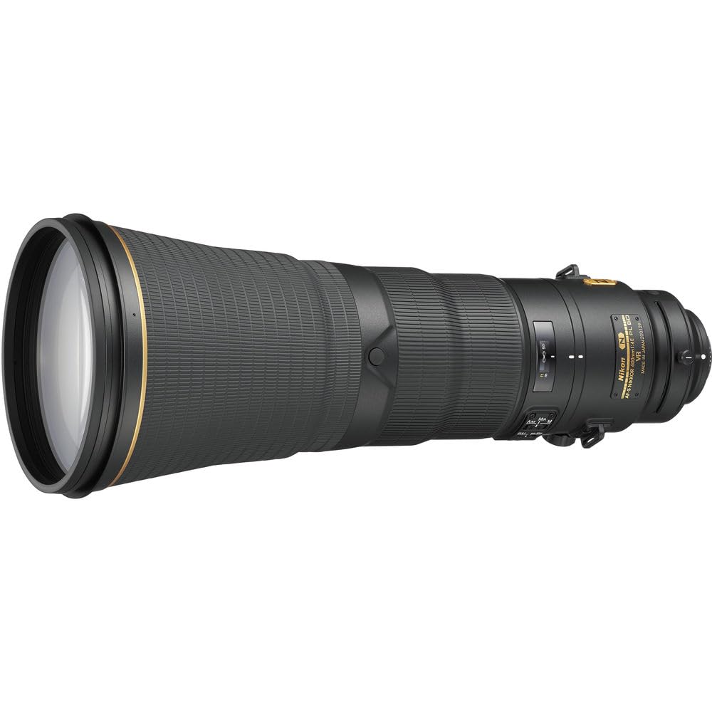 Nikon Af-S Nikkor 600Mm F/4E Fl Ed Vr Lens (20054) + Ftz Ii Adapter + 64Gb Memory Card + Backpack + Monopod + Card Reader + Core
