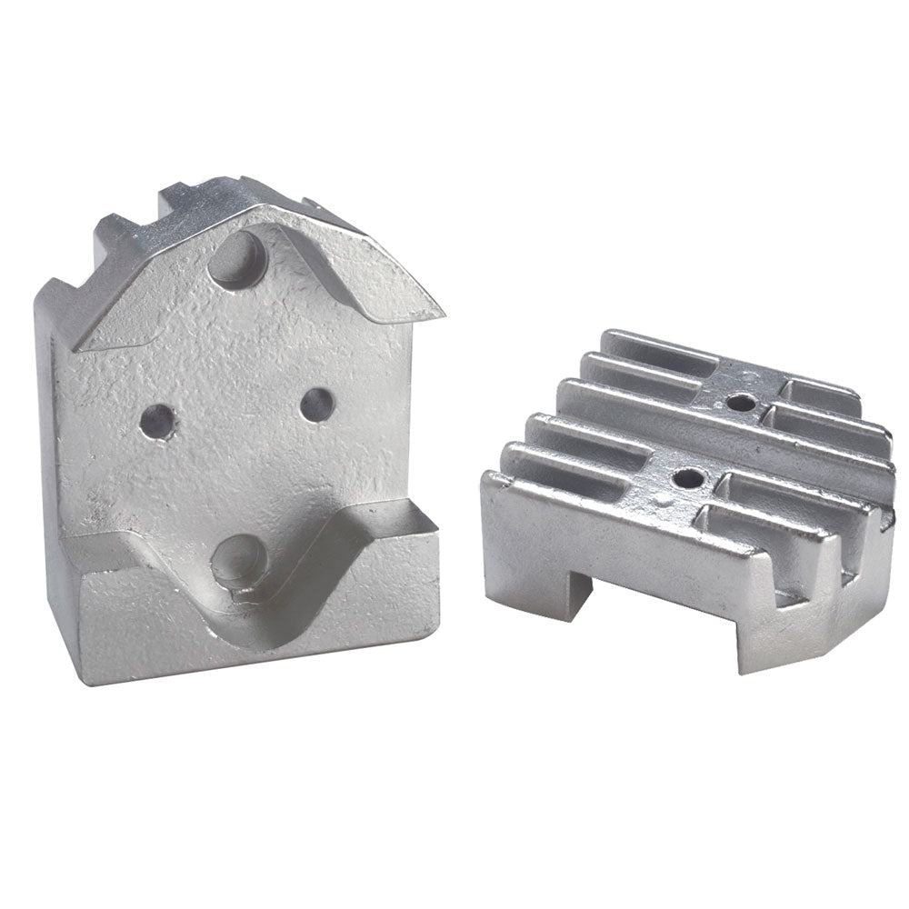 Tecnoseal Gimbal Block Anode - Zinc Finned,WBAUVA001344287