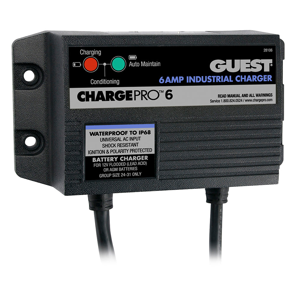 Guest 6A/12V 1 Bank 120V Input On-Board Battery Charger,WBAUVA001344293