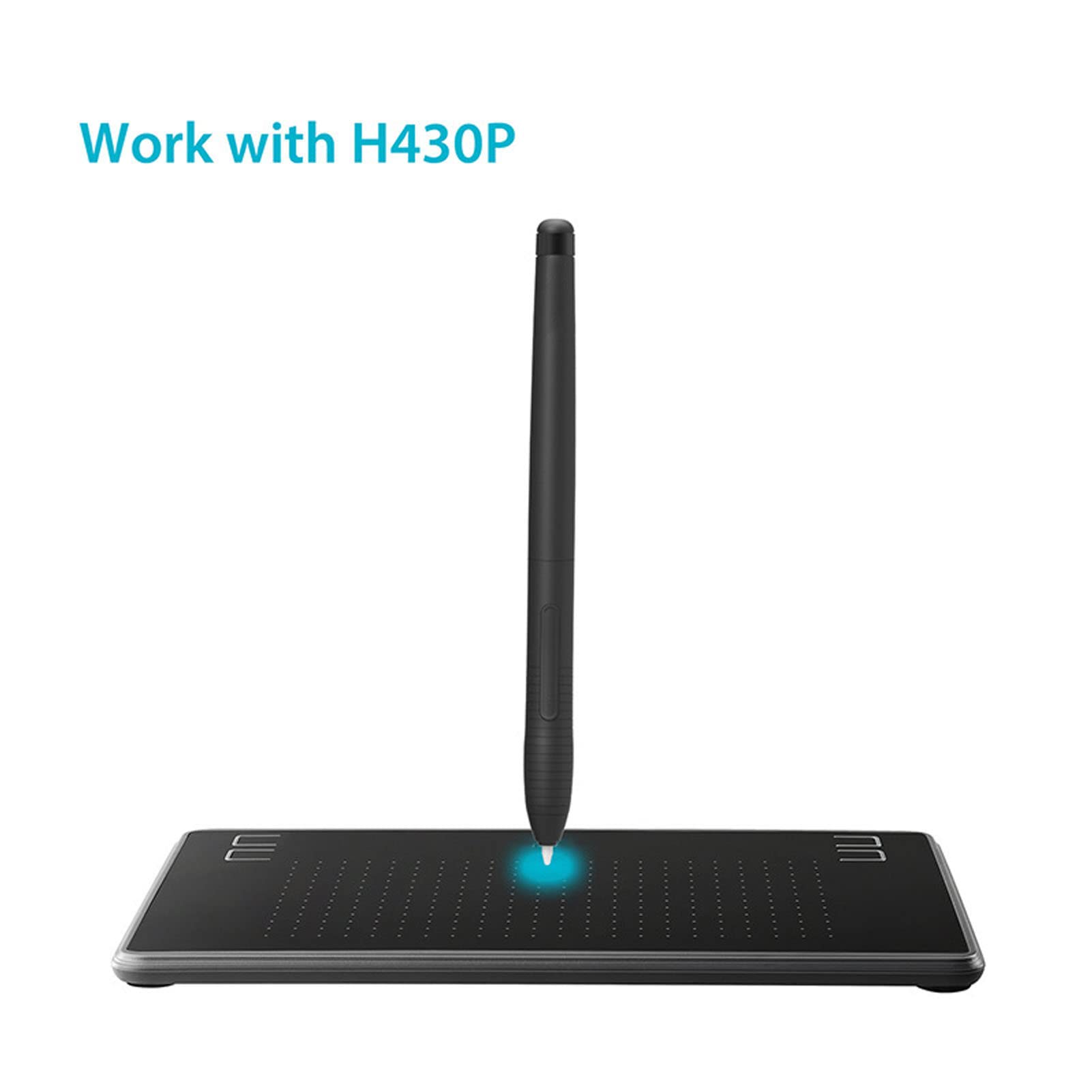 Stylus Pen For Huion, Ergonomic Stylus Pen Replacement For Huion H430P Hst640 H640P H950P H1060P H610Prov2 Hc16 Hs64 Hs610 Gc610 H1161 H320M Drawing Board