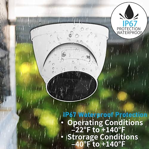 Empiretech Ultra Low Light 4Mp 1/1.8'' Cmos Starlight Ir Ip Camera Vari Focal 2.7Mm 12Mm Lens,Built In Mic,Poe And Epoe,Vehicle