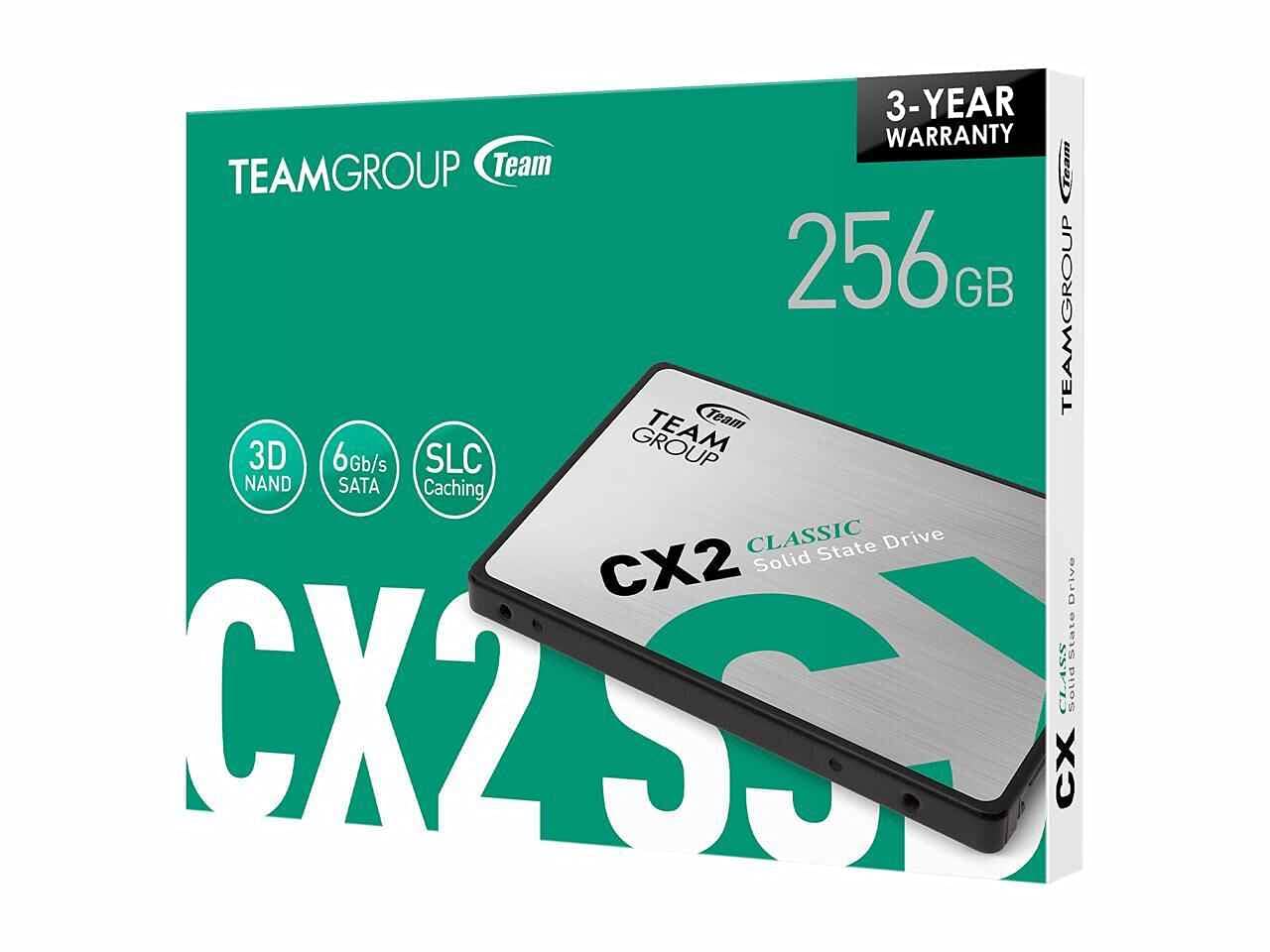 Team Group Cx2 2.5 256 Gb Serial Ata Iii 3D Nand