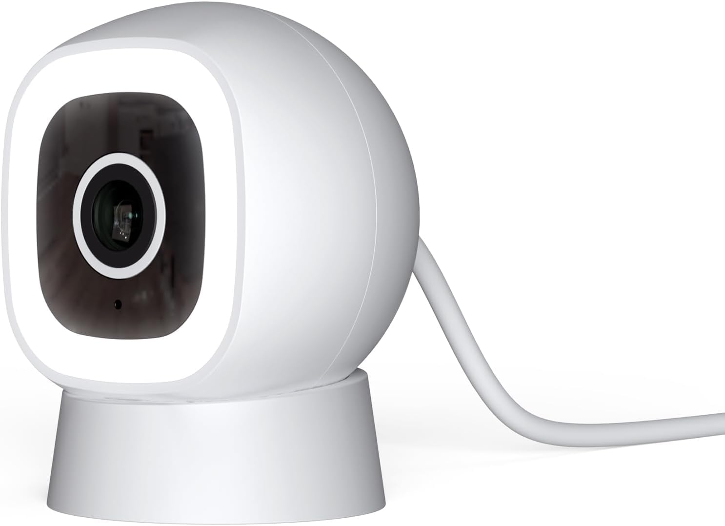 Luna 2K QHD Security Camera Indoor/Outdoor, Wired IP65 2,4GHz WiFi Camera for Home Security, Color Night Vision, Spotlight/Siren