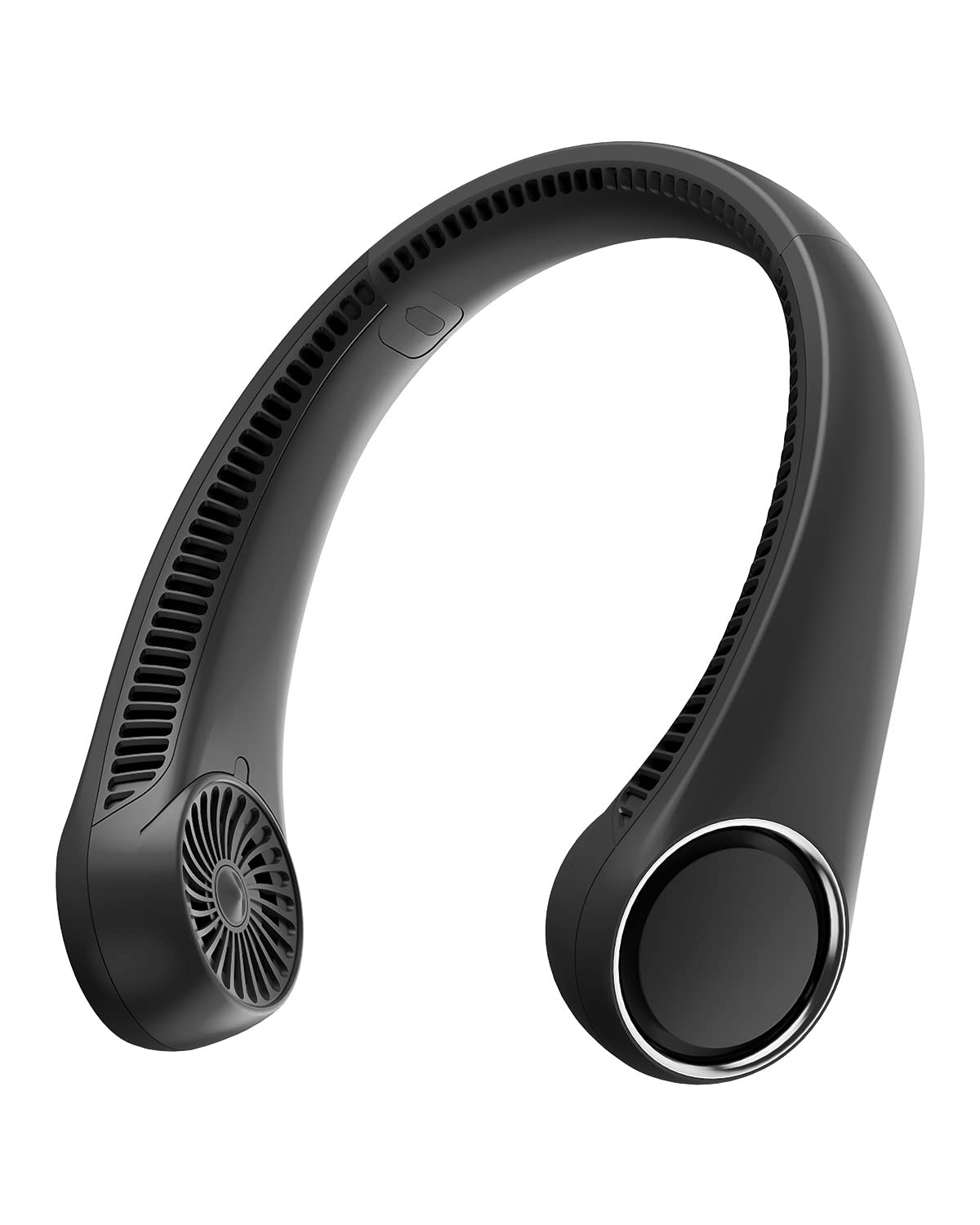 Gaiatop Portable Neck Fan, Rechargeable Hands Free Bladeless Mini Fans, 3 Speeds 72 Air Outlet, Free Adjustment Personal Cooling