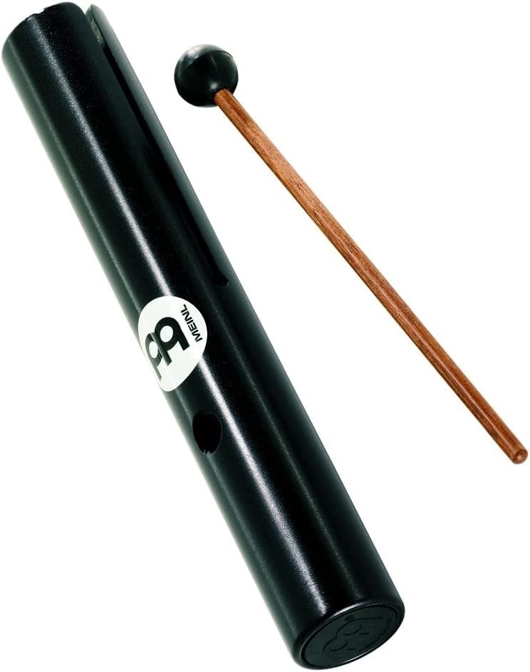 Meinl Percussion Ww2Bk Large Low Pitch Aluminum Wah Wah Tube With Beater, Black