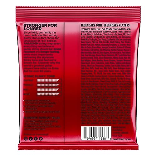 Ernie Ball Burly Slinky Paradigm Electric Guitar Strings 11 52 (P02016)