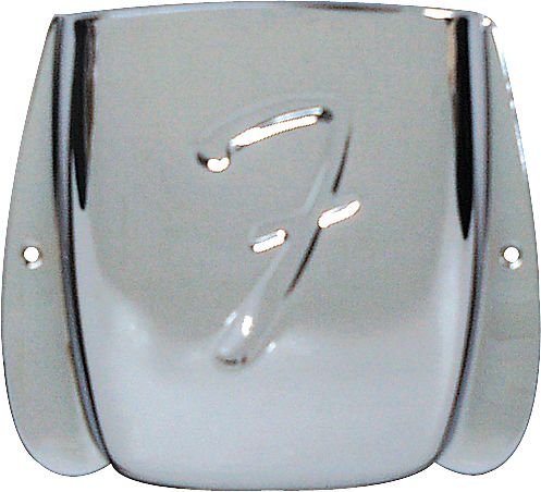 Fender chrome Vintage Jazz Bass F Bridge cover