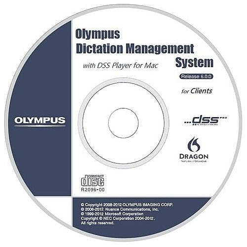 Olympus As7001 Dss Pro Olympus Dictation Management System (Odms) R6 Module Software And License