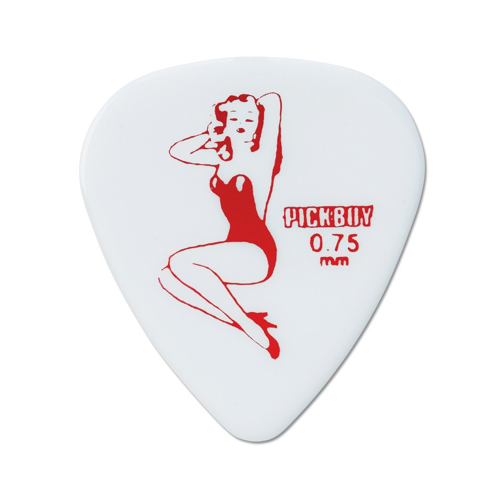 Pickboy Heavy Metal, Marilyn, Celltex, 0.75mm, 10 picks