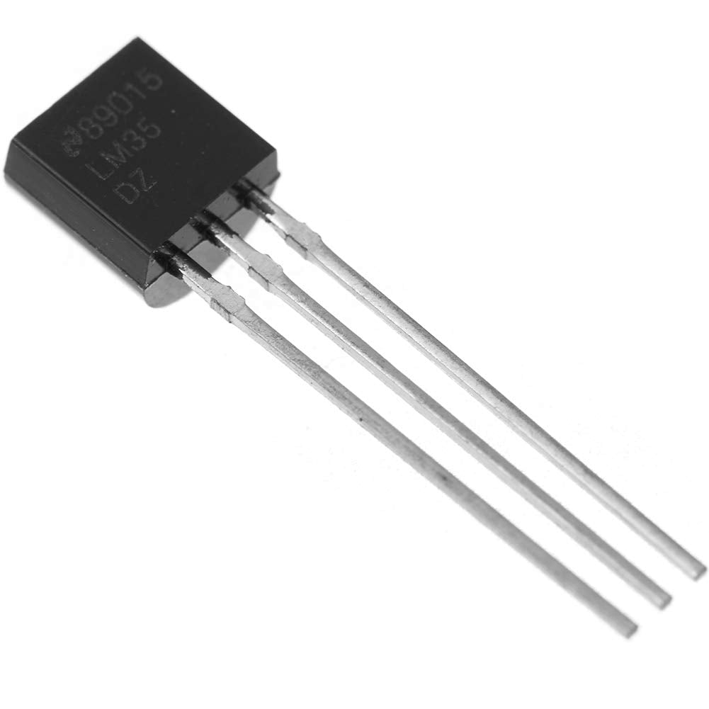 Bridgold 5Pcs Lm35Dz Lm35 Analogue Precision Centigrade Temperature Sensor Ic,To 92