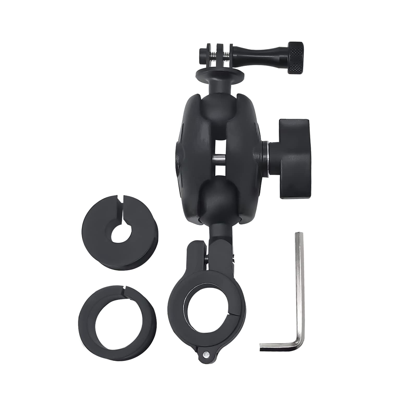 1 Inch Ball Mount Head Connecting Arm Compatible With Ram Mount Suitable For Cars,Motorcycles,Bicycles (S L60315)