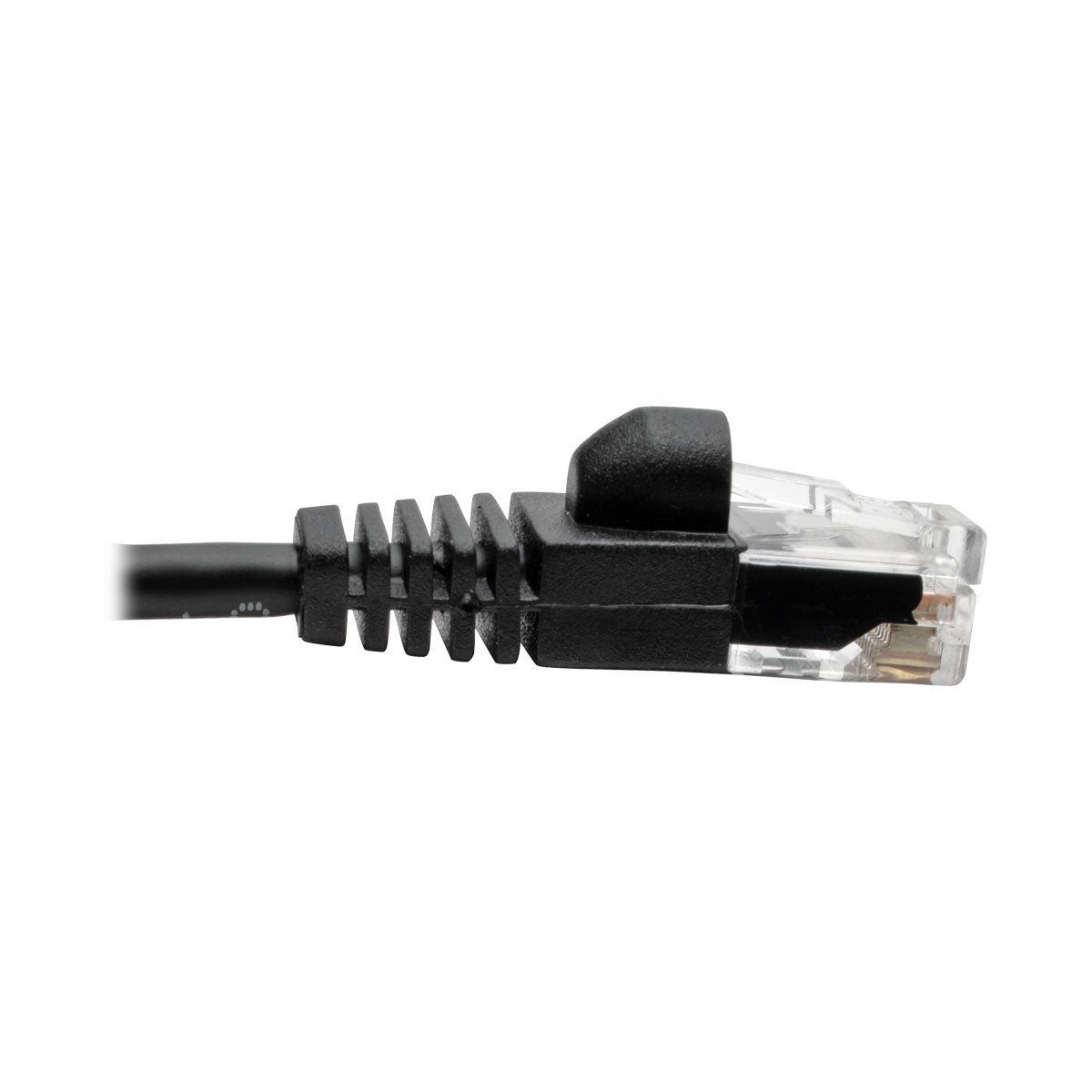 Tripp Lite Cat6A 10G Ethernet Cable, Snagless Molded Slim Utp Network Patch Cable (Rj45 M/M), Black, 2 Feet / 0.6 Meters, Manufa